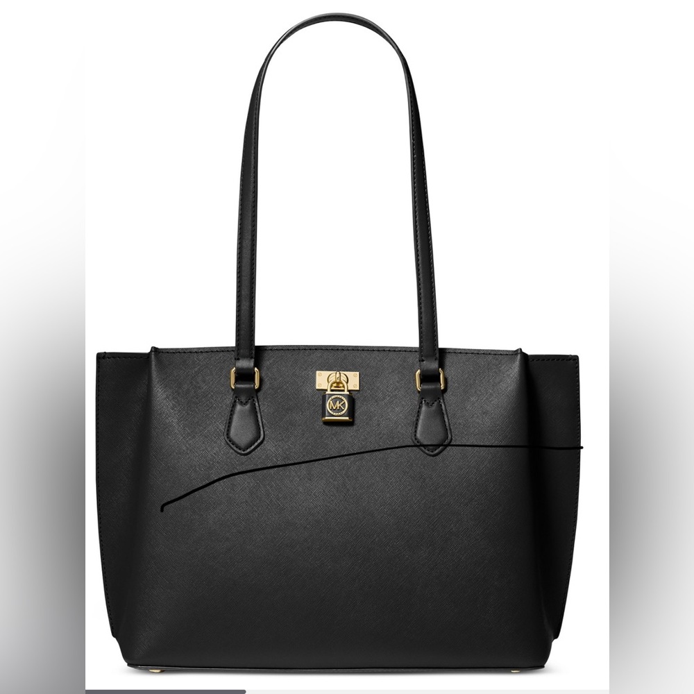NWT Michael Kors. Ruby Large Top Zip Leather Tote
